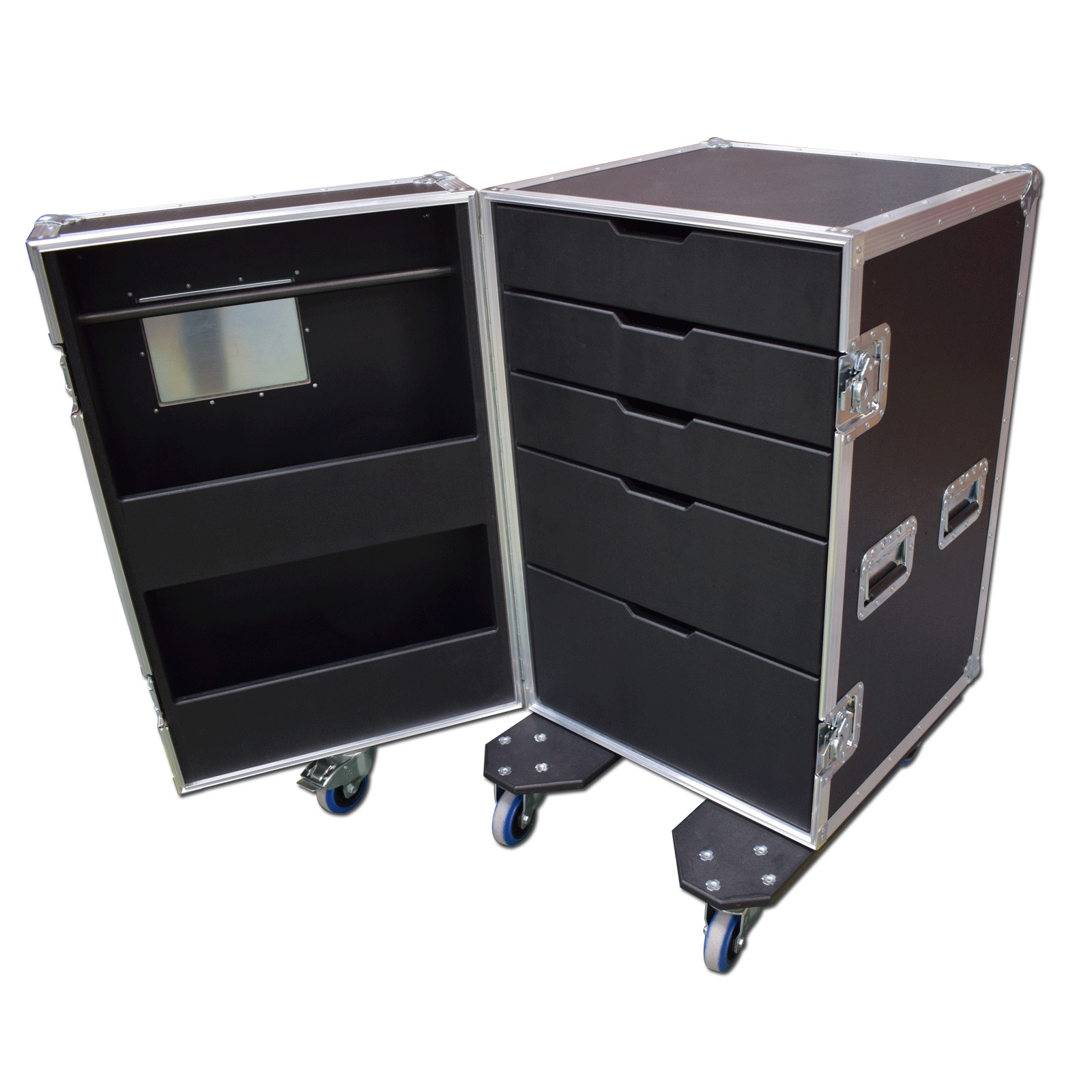 5 Drawer Backline Tool Flightcase